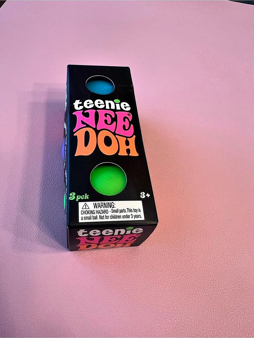 Teenie NeeDoh 3-Pack (Blue, Purple, Green)